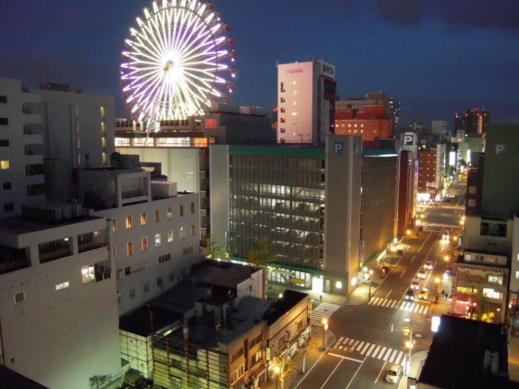 Hotel Sunroute New Sapporo Exteriör bild
